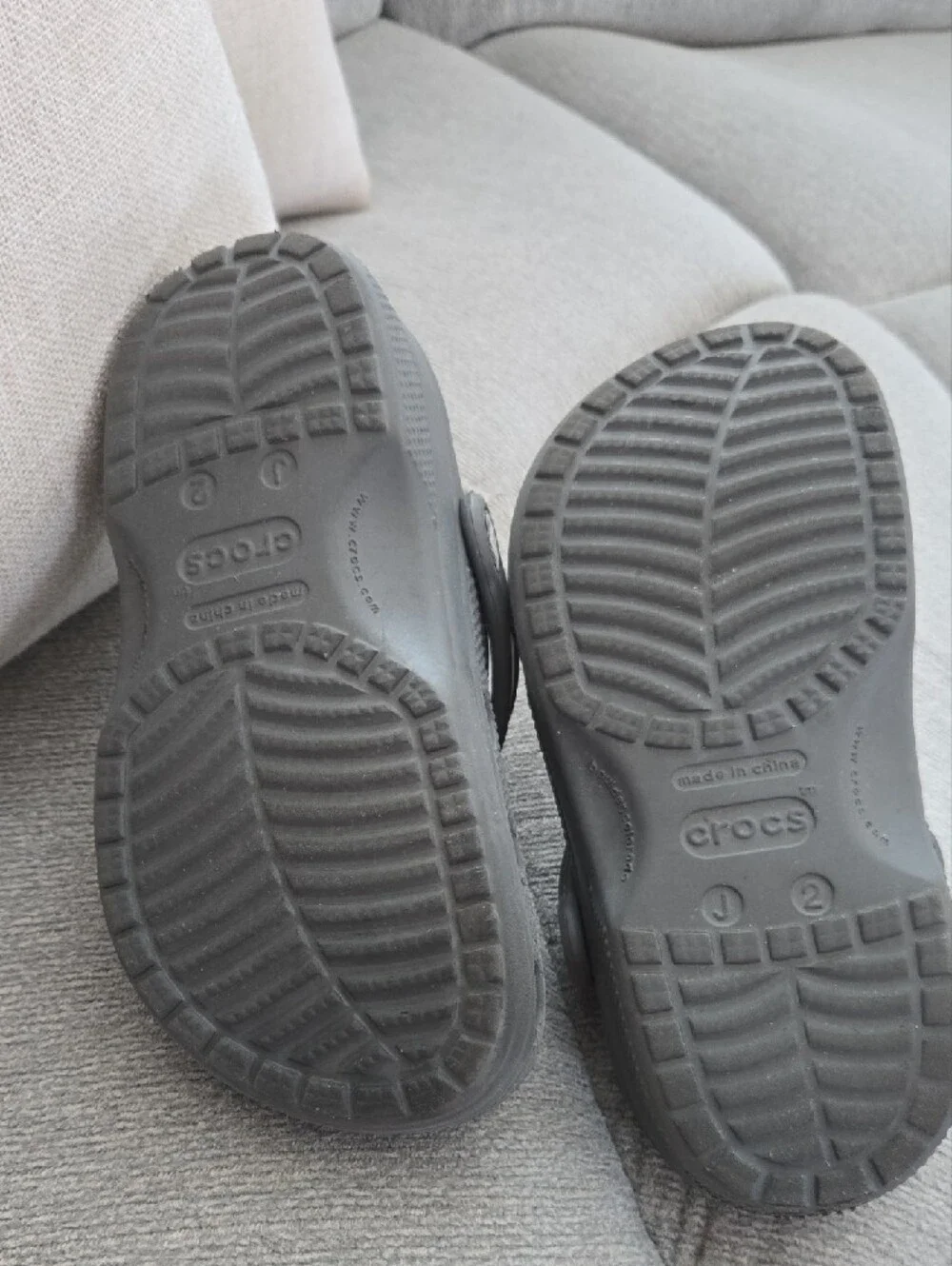 CROCS Kids Classic Clog - Charcoal Gray